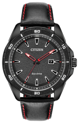 Citizen Action Required Black Dial 45MM Eco-Drive AW1585-04E