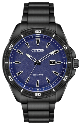 Action Required Blue Dial 45MM Eco-Drive AW1585-55L