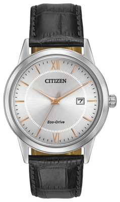 Corso Silver Dial 40MM Eco-Drive AW1236-03A