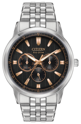 Corso Black Dial 44MM Eco-Drive BU2070-55E