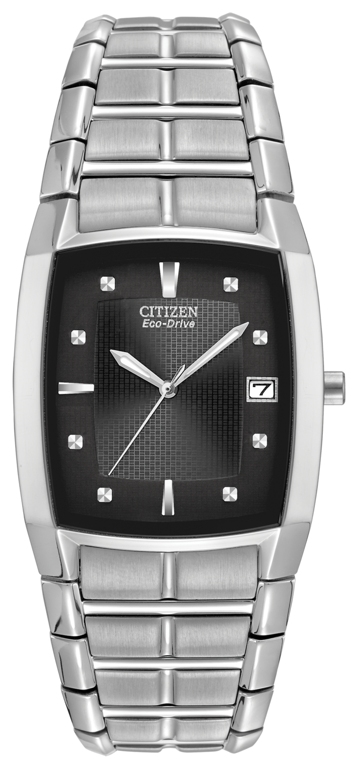 Paradigm Black Dial 33MM Eco-Drive BM6550-58E