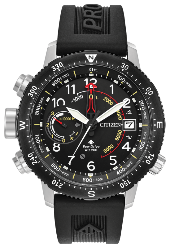 Promaster Altichron Black Dial 46MM Eco-Drive BN5058-07E