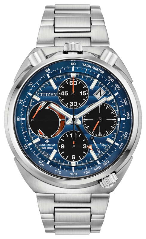 Citizen Promaster Tsuno Chrono Racer Blue Dial 45MM Eco-Drive AV0070-57L