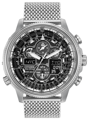 Promaster Navihawk A-T Black Dial 48MM Eco-Drive JY8030-83E