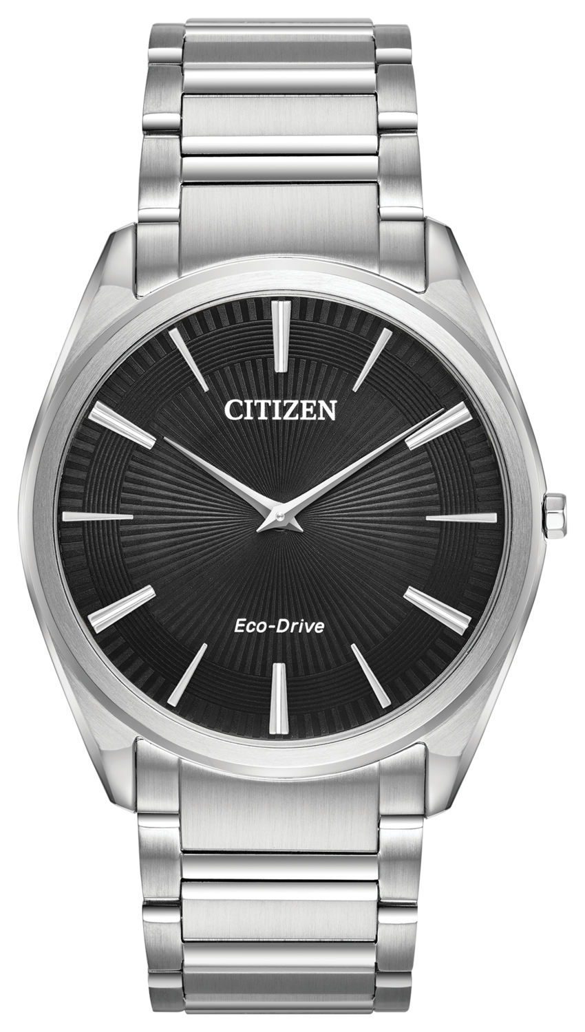 Citizen Stiletto Black Dial 38MM Eco-Drive AR3070-55E