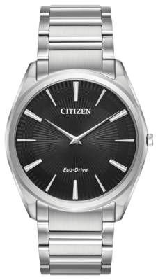 Citizen Stiletto Black Dial 38MM Eco-Drive AR3070-55E