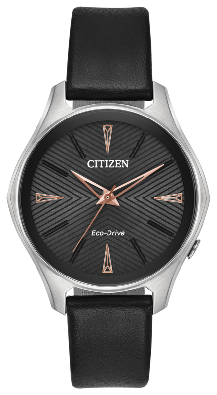 Modena Black Dial 36MM Eco-Drive EM0591-01E