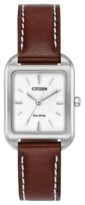 Chandler White Dial 32MM Eco-Drive EM0490-08A