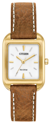 Chandler White Dial 32MM Eco-Drive EM0492-02A