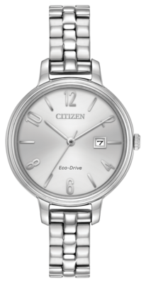 Chandler Silver Dial 31MM Eco-Drive EW2440-53A