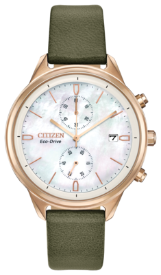 Chandler Mother of Pearl Dial 39MM Eco-Drive FB2008-01D