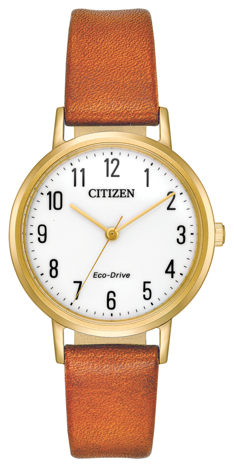 Chandler White Dial 30MM Eco-Drive EM0572-05A