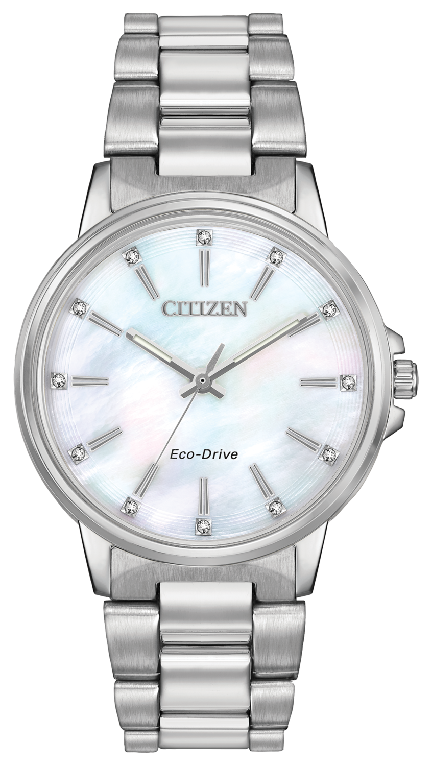 Chandler Mother of Pearl Dial 37MM Eco-Drive FE7030-57D