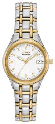 Corso White Dial 25MM Eco-Drive EW1264-50A