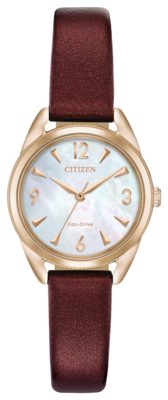 LTR - Long Term Relationship Mother of Pearl Dial 27MM Eco-Drive EM0683-04D