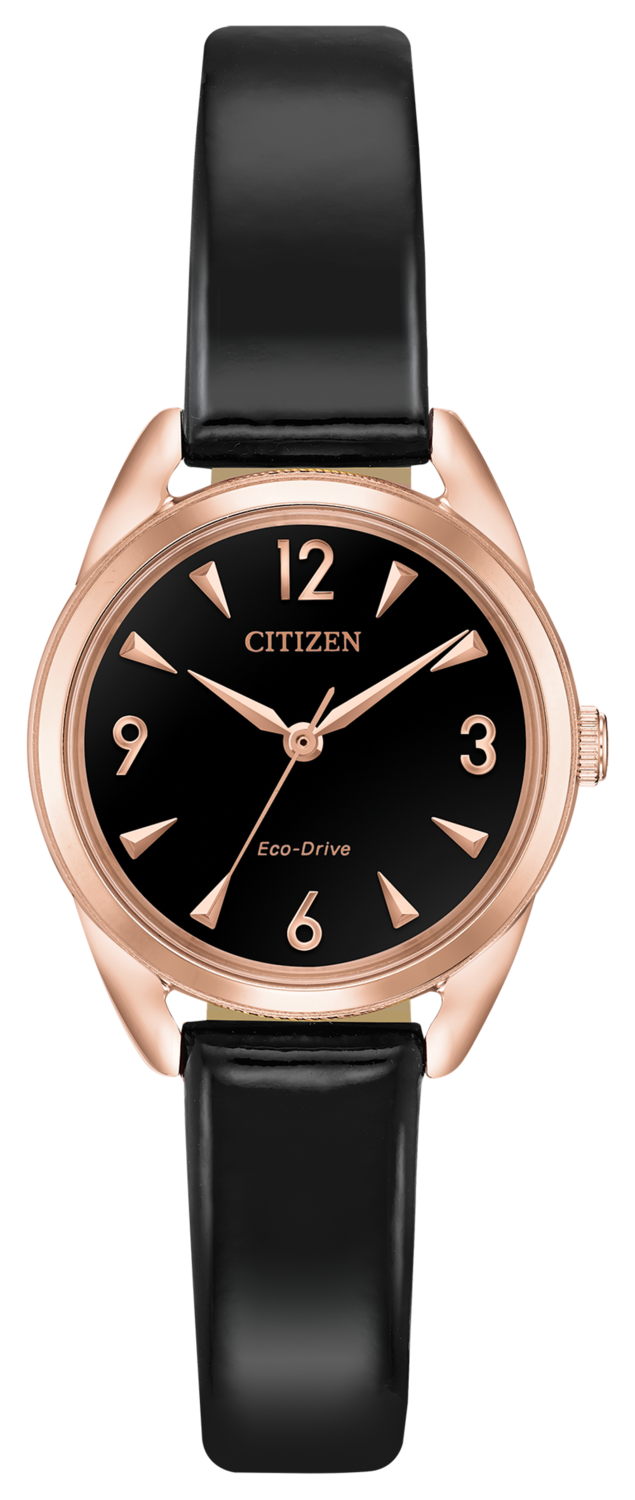 LTR - Long Term Relationship Black Dial 27MM Eco-Drive EM0688-01E