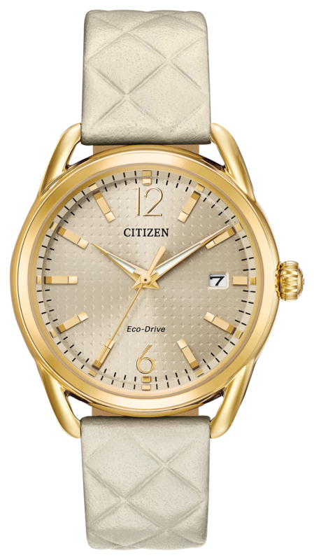 LTR - Long Term Relationship Champagne Dial 36MM Eco-Drive FE6082-08P