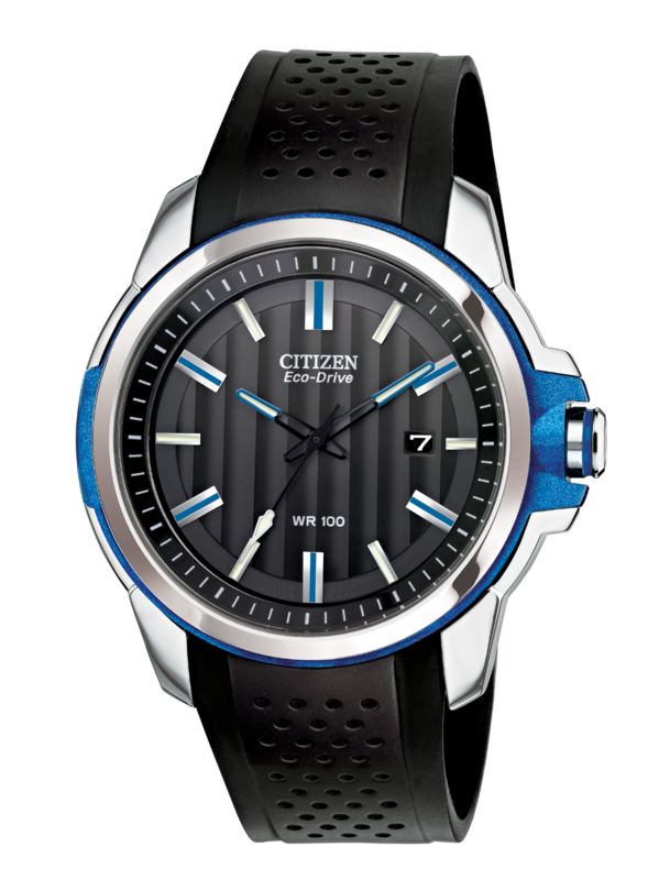Citizen Action Required Black Dial 45MM Eco-Drive AW1151-04E