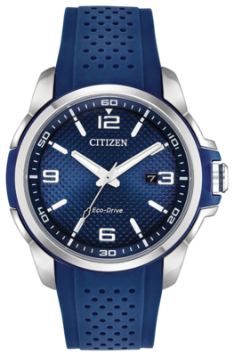 Action Required Blue Dial 45MM Eco-Drive AW1158-05L