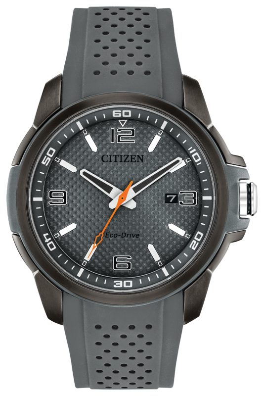 Action Required Grey Dial - Naismith Commemorative 45MM Eco-Drive AW1157-08H