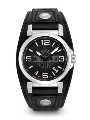 Harley-Davidson Black Dial 40MM Quartz 76B163 Harley-Davidson Black Dial 40MM Quartz 76B163