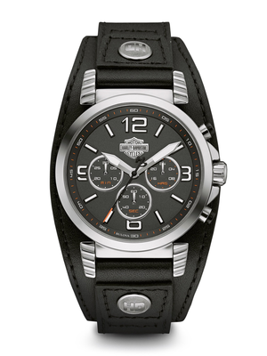 Harley-Davidson Black Dial 40MM Quartz 76B173 Harley-Davidson Black Dial 40MM Quartz 76B173