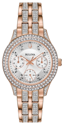 Crystal Silver Dial 33MM Quartz 98N113 Crystal Silver Dial 33MM Quartz 98N113