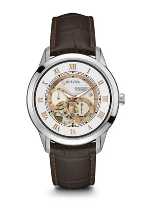 Classic White Skeleton Dial 41MM Automatic 96A172