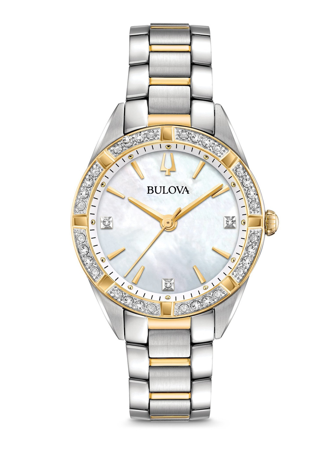 Sutton Diamond White Dial 33MM Quartz 98R263