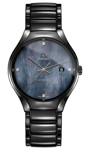 True Automatic Diamonds Blue Mother of Pearl Dial 40MM R27056872