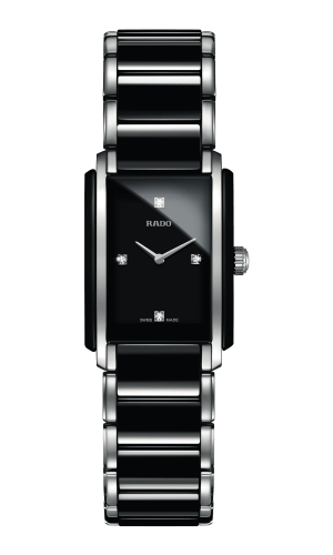 Integral Diamonds Black Dial 23MM Quartz R20613712