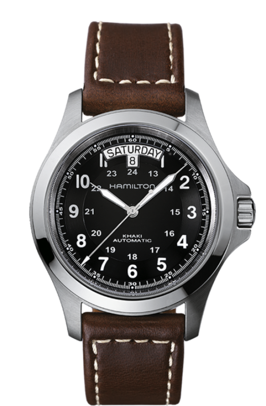 Khaki Field King Black Dial 40MM  Automatic H64455533