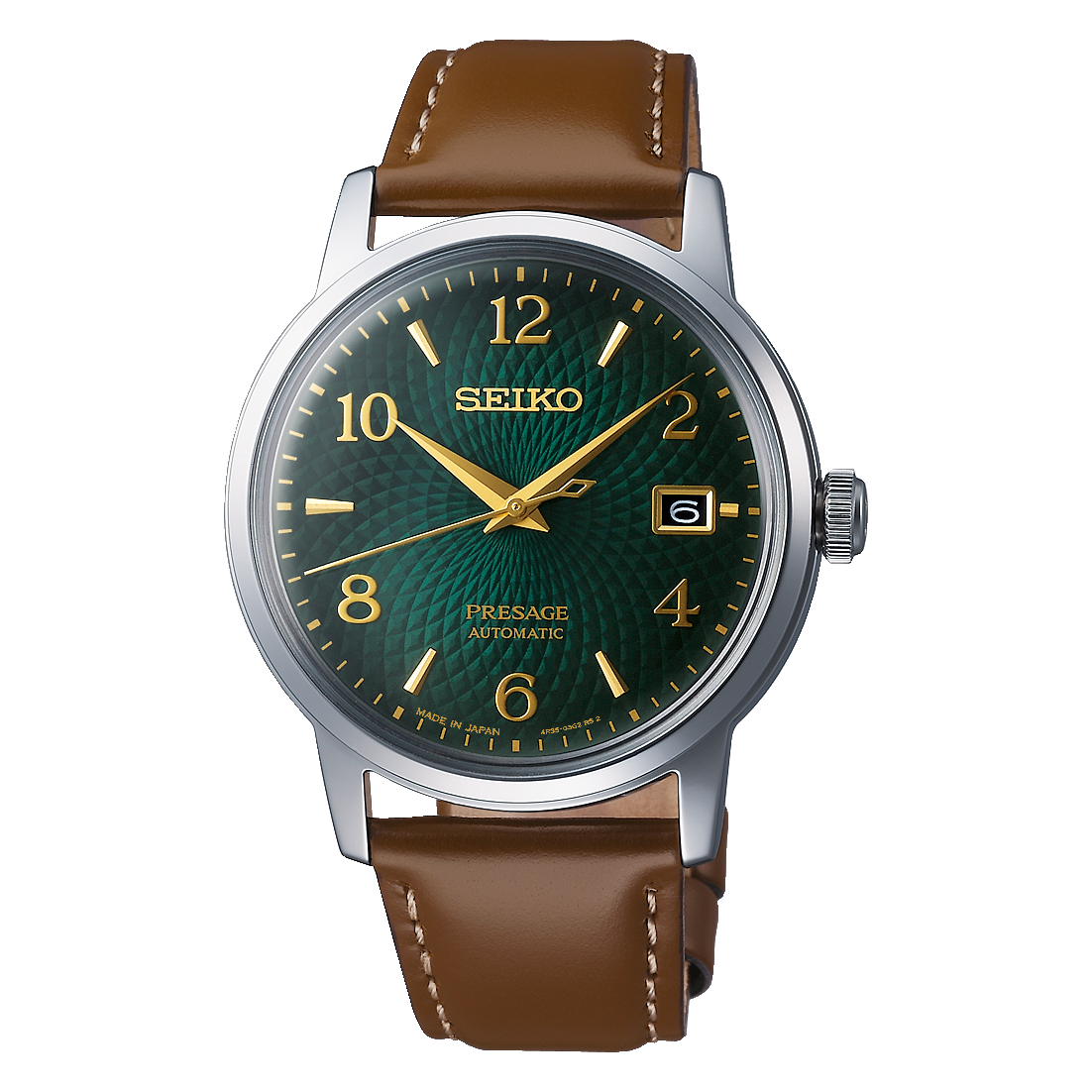 Seiko Presage Green Dial 39MM Automatic SRPE45
