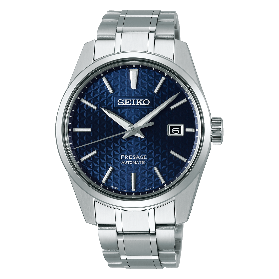 Seiko Presage Blue Dial Sharp Edge Series 39MM Automatic SPB167