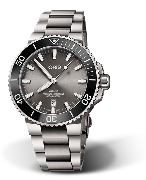 Oris Aquis Titanium Date Grey Dial 44MM Automatic
