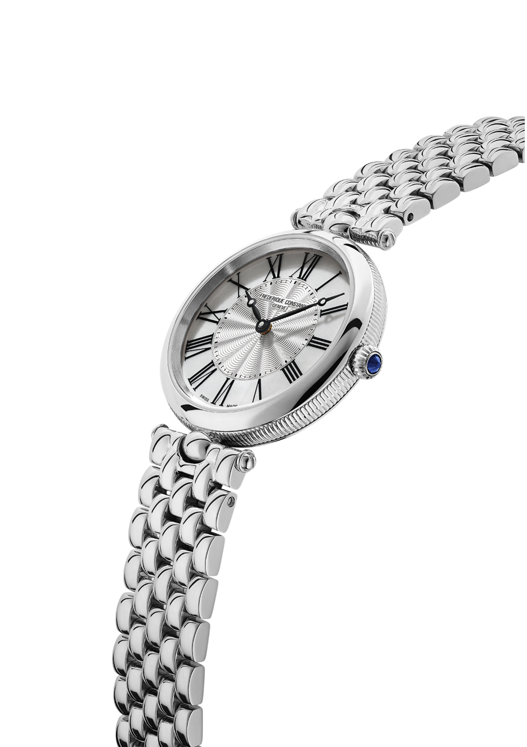 Classics Art Déco Round 30MM White Dial Quartz FC-200MPW2AR6B