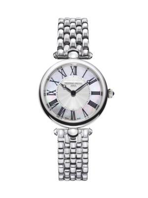 Classics Art Déco Round 30MM White Dial Quartz FC-200MPW2AR6B