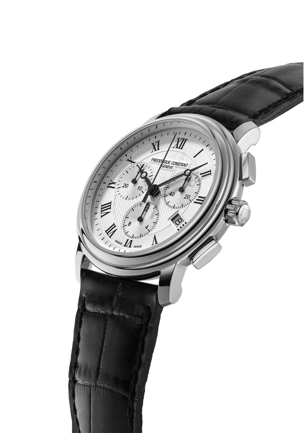 Classics Chronograph 40MM Silver Dial Quartz FC-292MC4P6