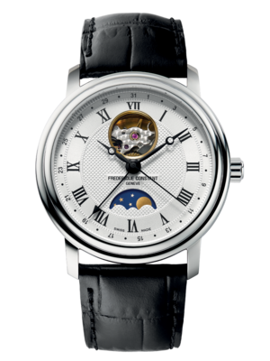 Heart Beat Moonphase 40MM Silver Dial Automatic FC-335MC4P6