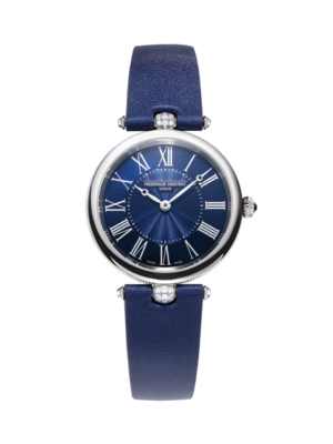Classics Art Déco Round 30MM Blue Dial Quartz FC-200MPN2AR2D6