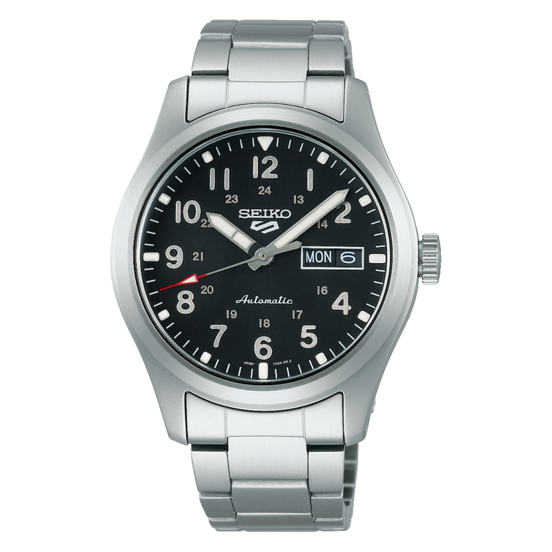 Seiko 5 Sports Black Dial 39MM Automatic SRPG27