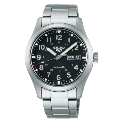 Seiko 5 Sports Black Dial 39MM Automatic SRPG27
