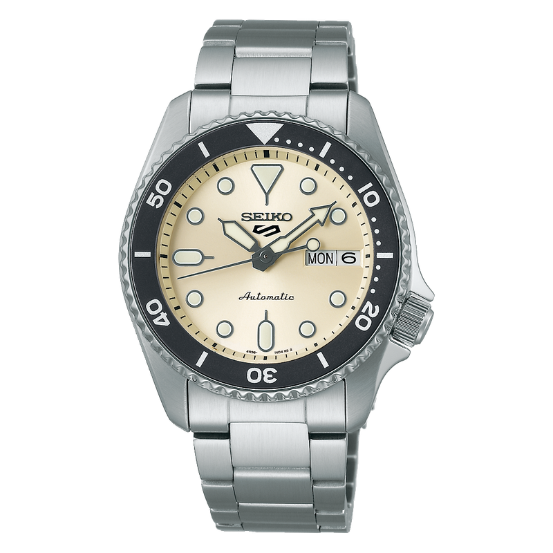 Seiko 5 Sports Cream Dial 38MM Automatic SRPK31