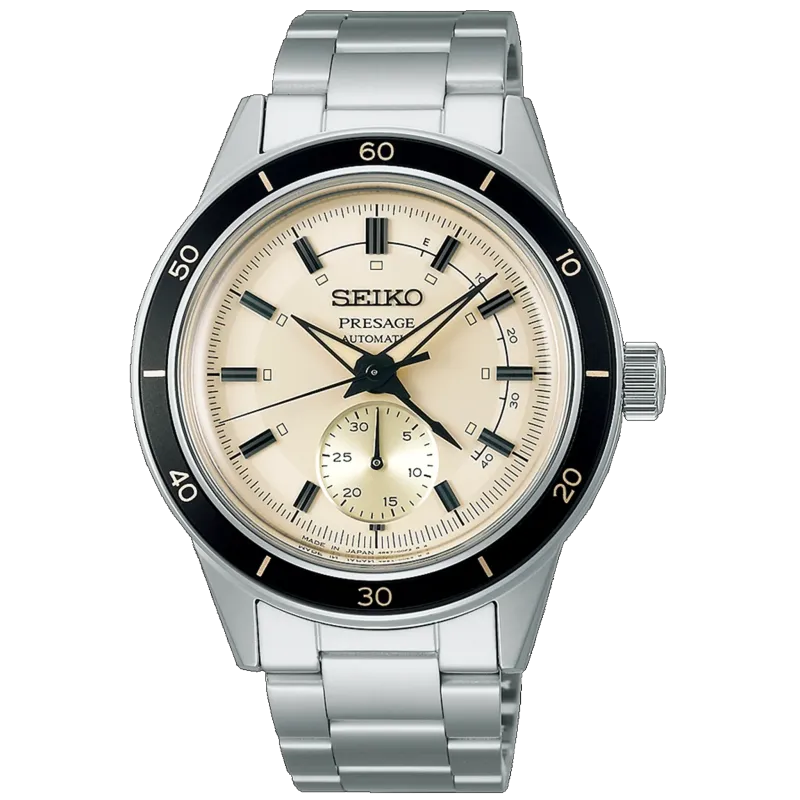 Seiko Presage Automatic 41MM Cream Dial SSA447J1 Style60's Series