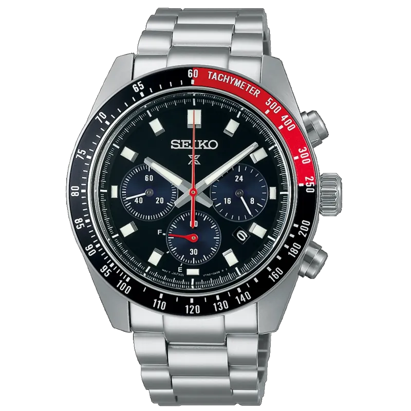 Prospex Speedtimer Black Dial 40 MM Solar SSC915