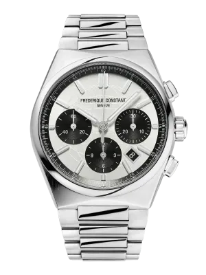 Highlife Chronograph 41MM White Dial Automatic FC-391SB4NH6B