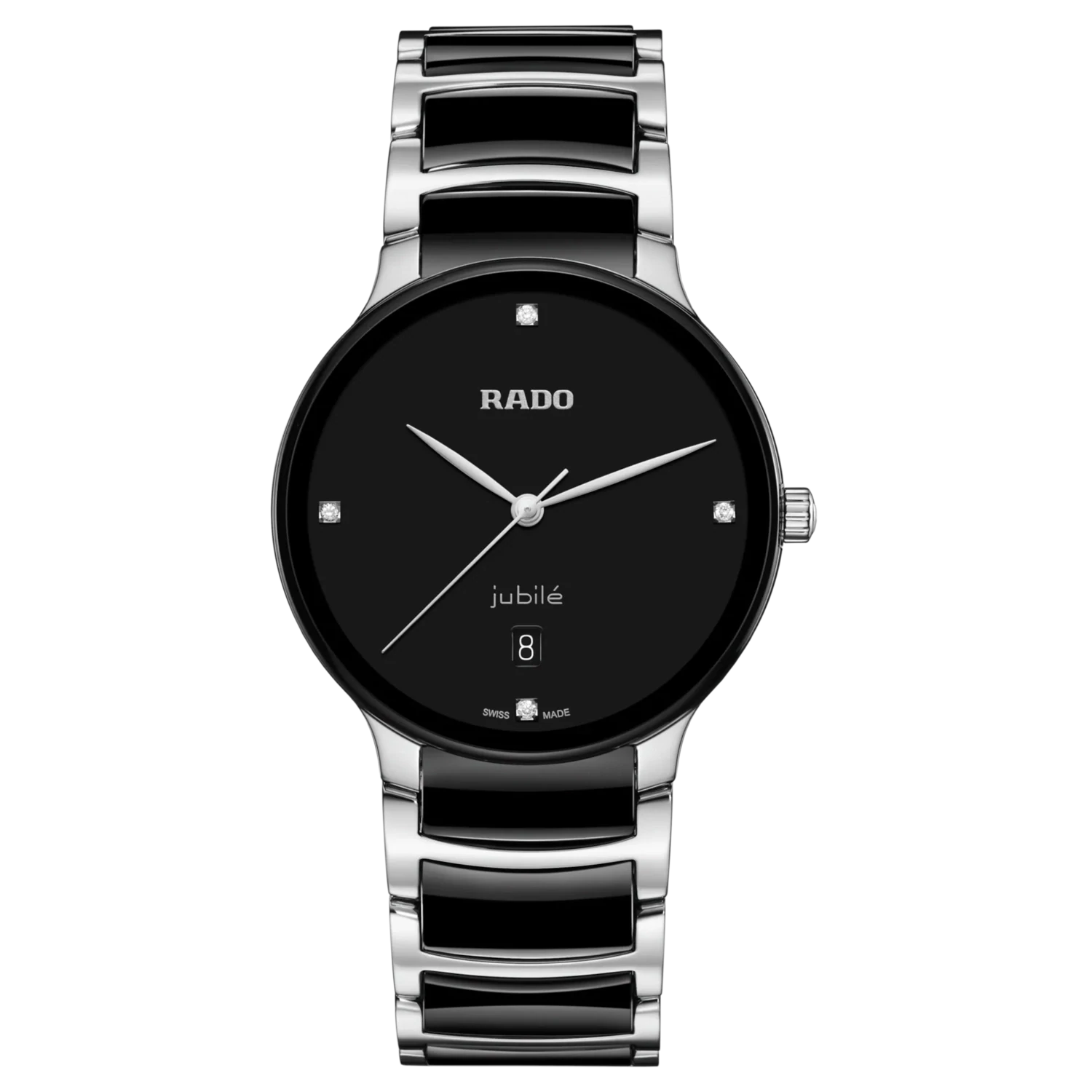 Centrix Diamonds Black Dial 40MM Quartz R30021712