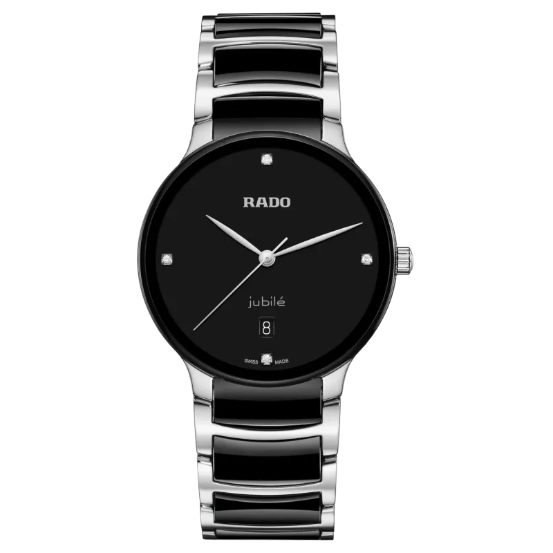 Centrix Diamonds Black Dial 40MM Quartz R30021712