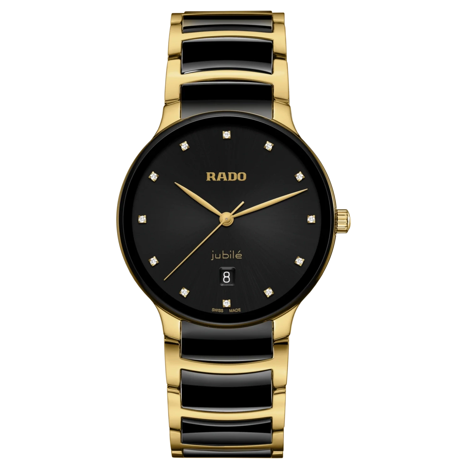 Centrix Diamonds Black Dial 40MM Quartz R30022742