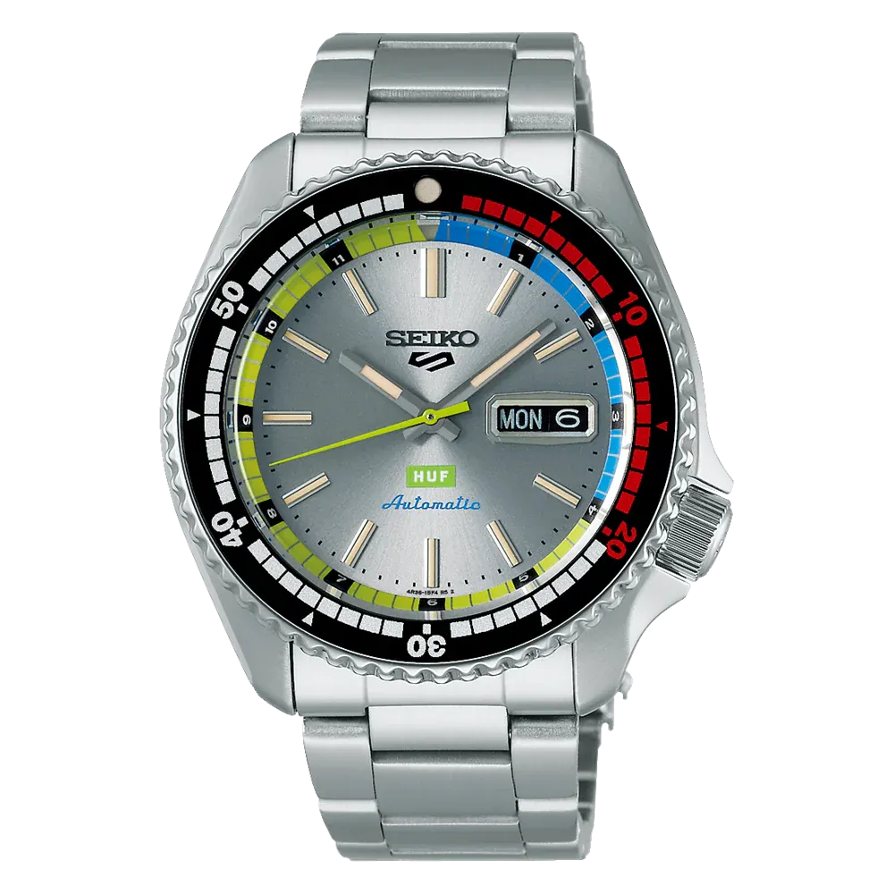 Seiko 5 Sports HUF Grey Dial 42.5MM Automatic Limited Edition SRPL33K1J